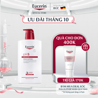 Sữa Tắm Cho Da Nhạy Cảm Eucerin pH5 Sensitive Skin Washlotion 1000ml