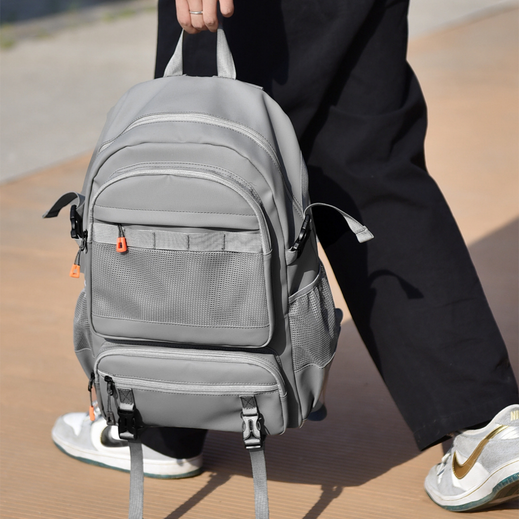 Balo Laptop 15.6in 16in Thời Trang Nam Nữ Cao Cấp DETOLO , Đi Học, Đi Làm, Đi Chơi, Du Lịch, Chống Nước