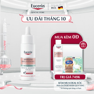Tinh chất giảm thâm nám chuyên biệt cho da nhờn & hỗn hợp Eucerin Crystal Booster Serum 30ml