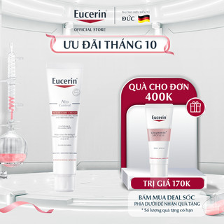 Kem dưỡng giảm khô ngứa mẫn đỏ da Eucerin Ato Control Acute Care Cream 40ml
