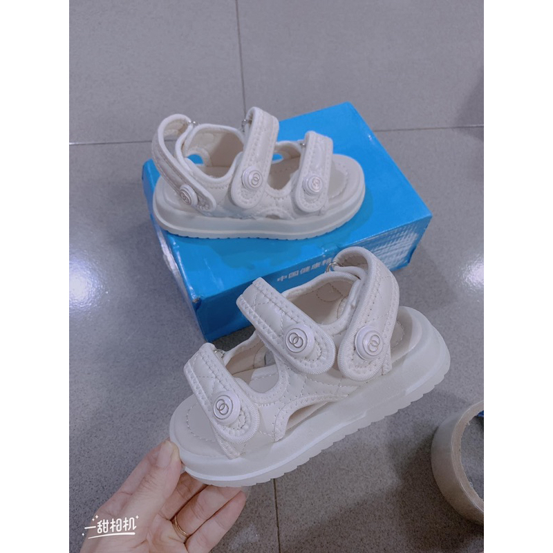 Dép Sandal Hai Quai Cho Bé Gái 2-15 Tuổi Hàng Quảng Châu Cao Cấp Full Hộp