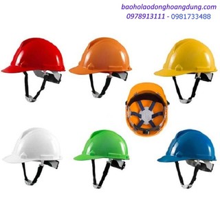 Mũ bảo hộ lao động, mũ an toàn lao động có núm vặn, nón bảo hộ lao động công nhân. mũ kỹ sư công trường