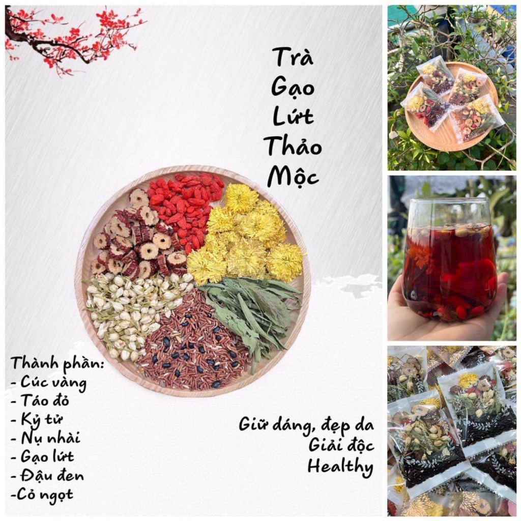 Trà Gạo Lứt Thảo Mộc / Tiệm Trà Tâm An 771