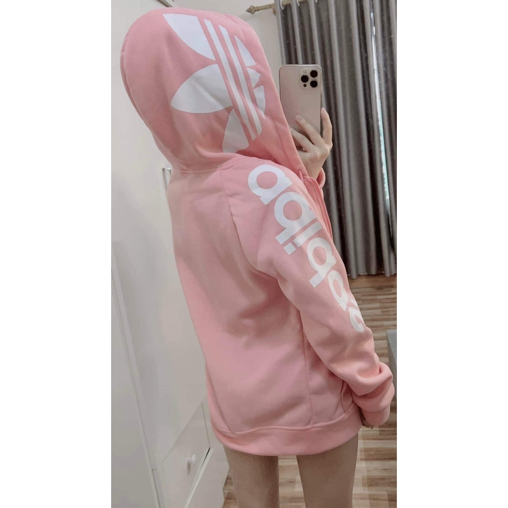 Áo hoodie nỉ bông dày dặn Adidá 3 màu phong cách boy phố hottrend nam nữ