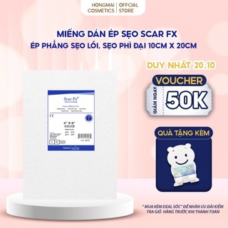 Miếng dán xẹp sẹo lồi / phì đại rejuvaskin scar fx 10x20cm