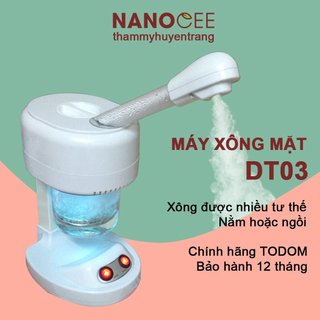 Máy Xông Hơi Mặt Mini DT03 Cá Nhân Dùng Tại Nhà Bảo Hành Chính Hãng TODOM