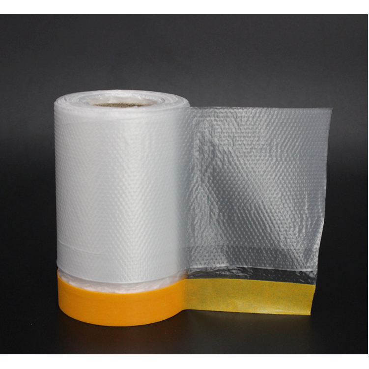 Màng nilon che sơn, che bụi có keo dán, khóc không để lại keo