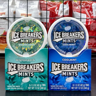 [NHIỀU VỊ] Kẹo ngậm không đường Ice Breakers hộp 42g