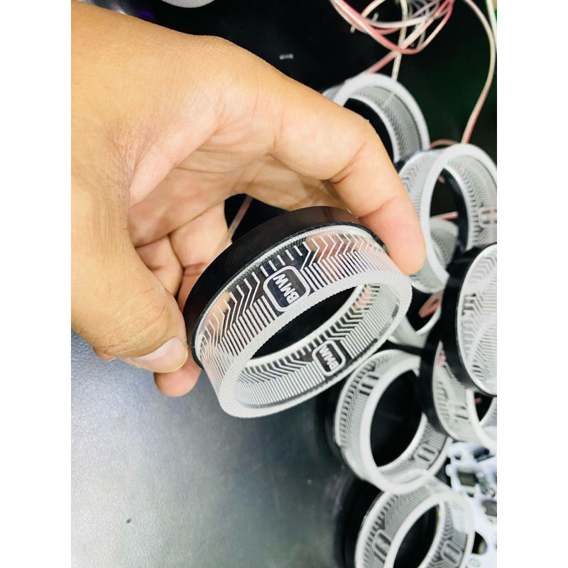 Vòng 3D tròn màu trắng cho bi 2.0 inch - dùng cho bi titan Black mini 2.0