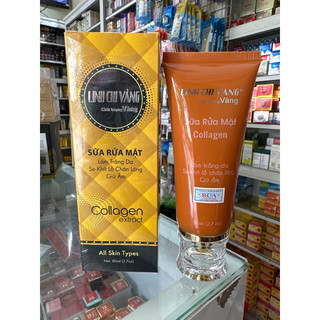 sữa rửa mặt linh chi vàng 80ml ( chính hãng cty ) 169k