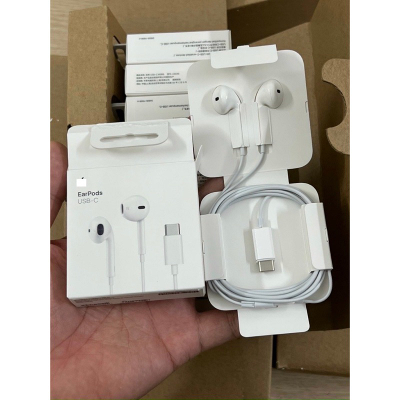 Tai Nghe chân Type C Cho IPhone 15/Macbook hàng Zin hãng
