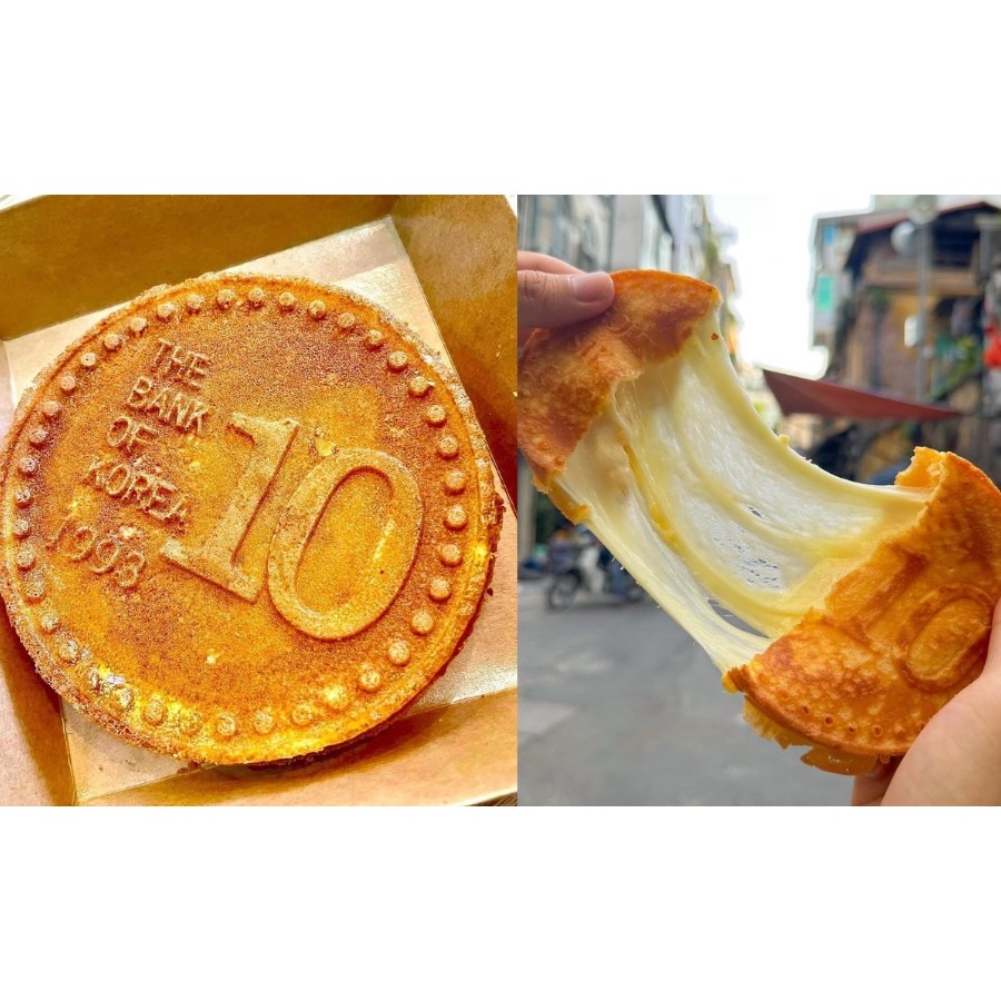 Bột làm bánh đồng xu,bánh trứng gà non