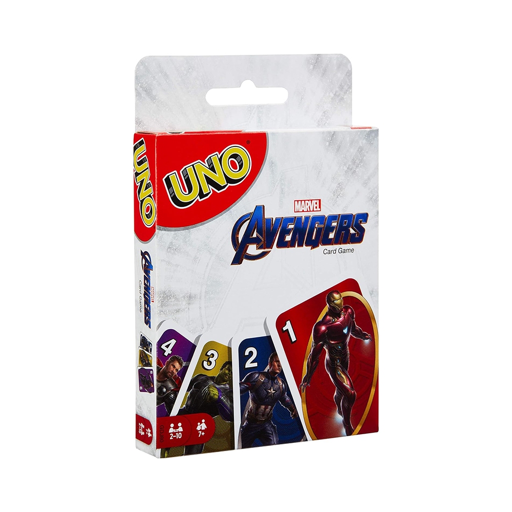 Bộ Thẻ Bài Trò Chơi Uno Avengers 112 lá bài