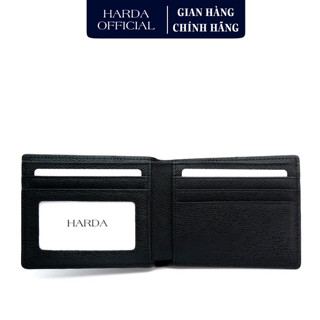 Ví Da Harda Form Ngang dòng Da Epsom cao cấp Bóp Ví Nam Phiên bản chuẩn Da thật