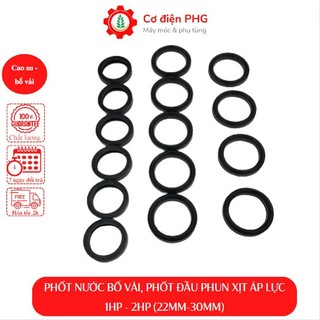 Phốt nước bố vải dùng cho đầu phun xịt áp lực ty sứ, đầu bơm rửa xe 1HP - 2HP