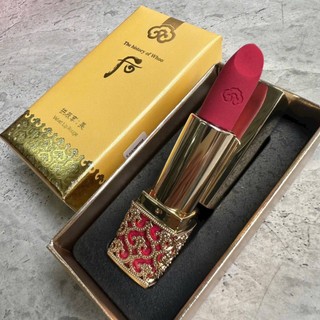Son lì mềm mịn dòng hoàng cung nhiều màu Whoo Velvet Full size 3,8gam - Chính hãng LG Hàn Quốc