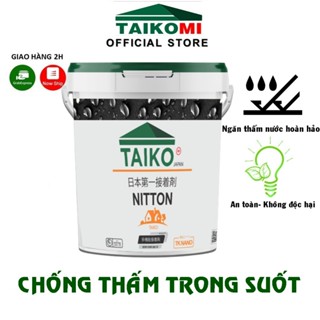 [KEO TRONG SUỐT] TaiKo Japan chống thấm vết nứt mái nhà, sàn nhà vệ sinh, máng xối, mái tôn lộ thiên