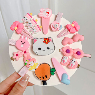 Sét 10 kẹp tóc đáng yêu cho bé