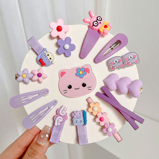 Sét 10 kẹp tóc đáng yêu cho bé