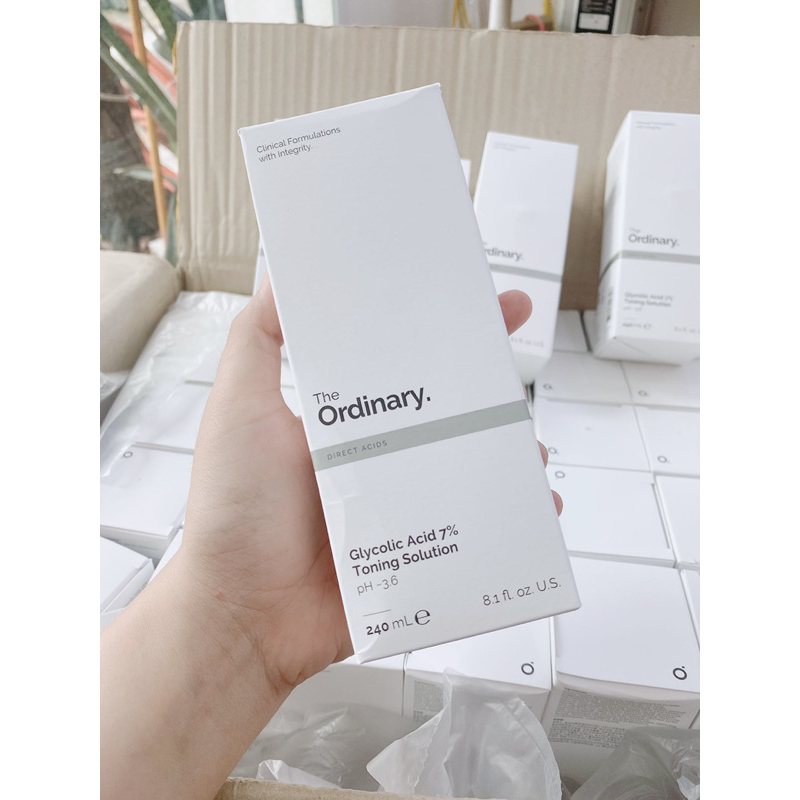 Toner The Ordinary Toner tẩy da chết glycolic acid 7% 240ml Toning Solution "OAM"