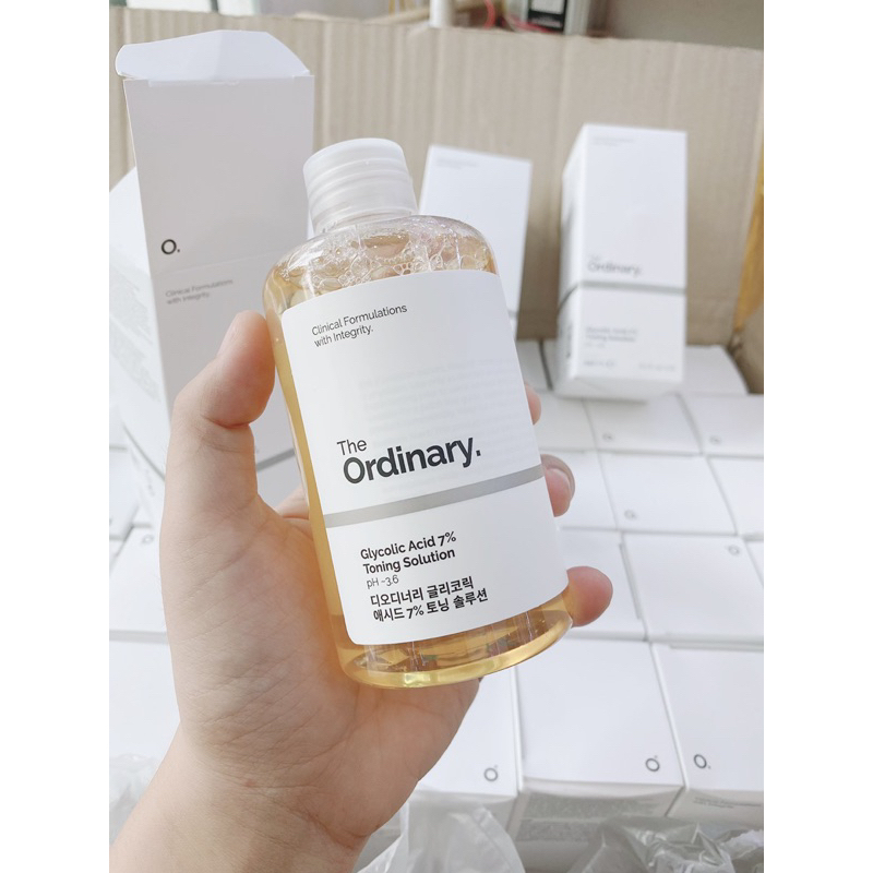 Toner The Ordinary Toner tẩy da chết glycolic acid 7% 240ml Toning Solution "OAM"