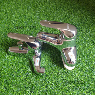 Sen tắm nóng lạnh, vòi chậu rửa mặt 2 chân casar