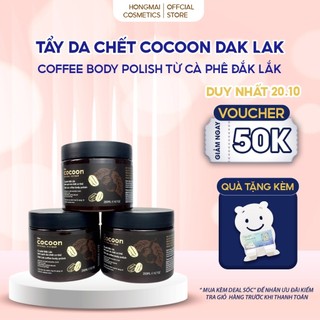 Tẩy da chết Cocoon Dak Lak Coffee Body Polish từ cà phê Đắk Lắk