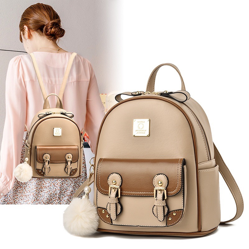 Balo đi học , balo thời trang nam nữ , da dày hoạ tiết logo hình ảnh thật shop chụp, thích hợp làm balo túi xách đi học