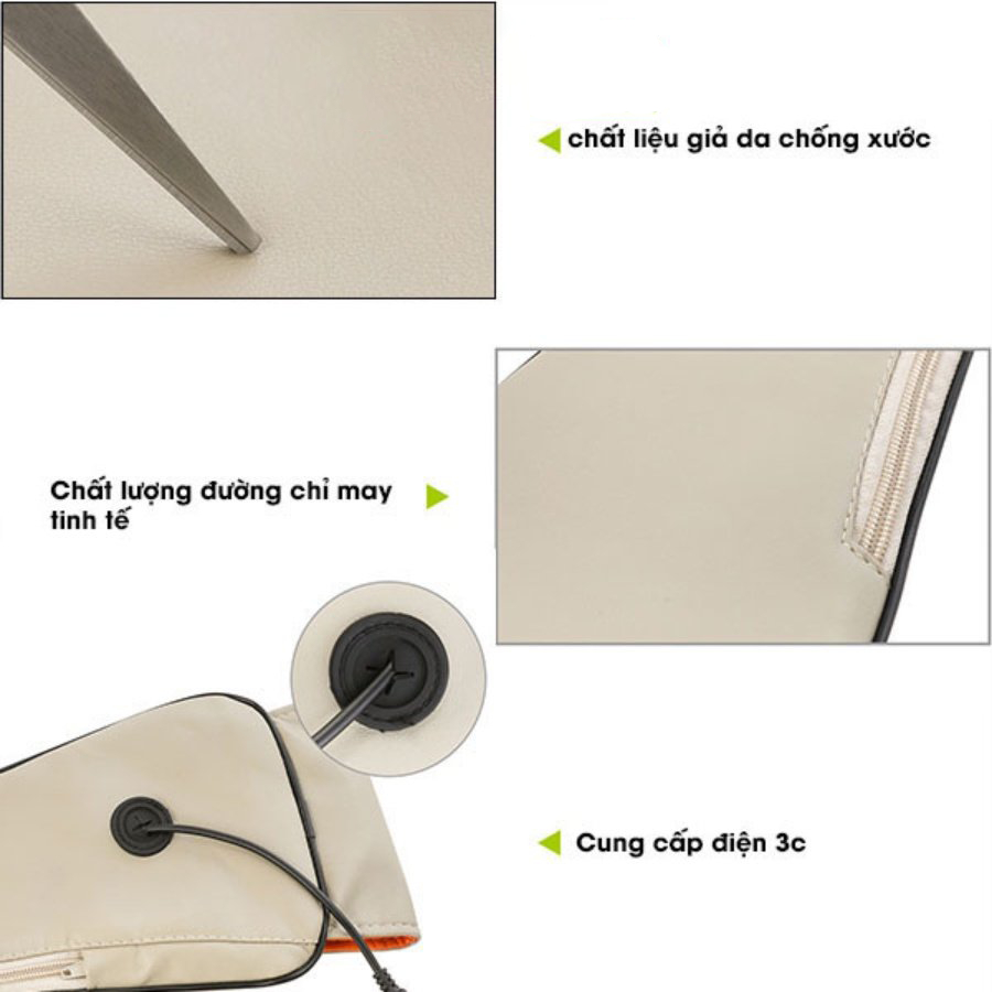 Máy Massage Đa Năng Cổ Vai Gáy Hồng Ngoại 6D HM-V85 , Đai mát xa đa năng, matxa vai gáy, bụng, Cổ, lưng eo, chân tay