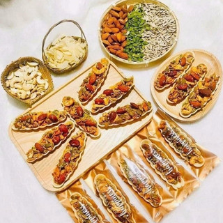 Bánh Thuyền mix hạt thơm ngon 500 gram -haobabanh
