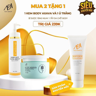 Combo kem ủ trắng & body ada group