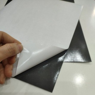 Combo 10 tấm nam châm a4 băng keo 2 mặt bóc dán cắt dễ dàng