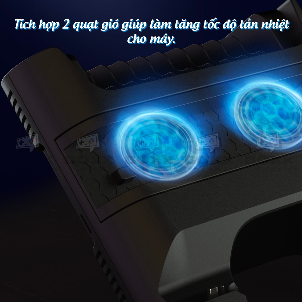 Đế tản nhiệt cho máy PS4 Slim, PS4 Pro chính hãng Dobe