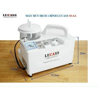 Máy hút dịch 1 bình Lucass