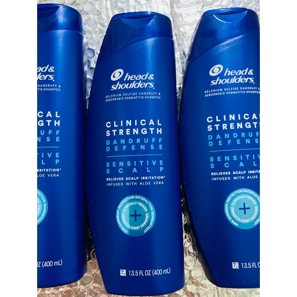 Dầu Gội Ngăn Ngừa Gàu Head & Shoulders Clinical Strength 400ml head thuốc của Head Mỹ