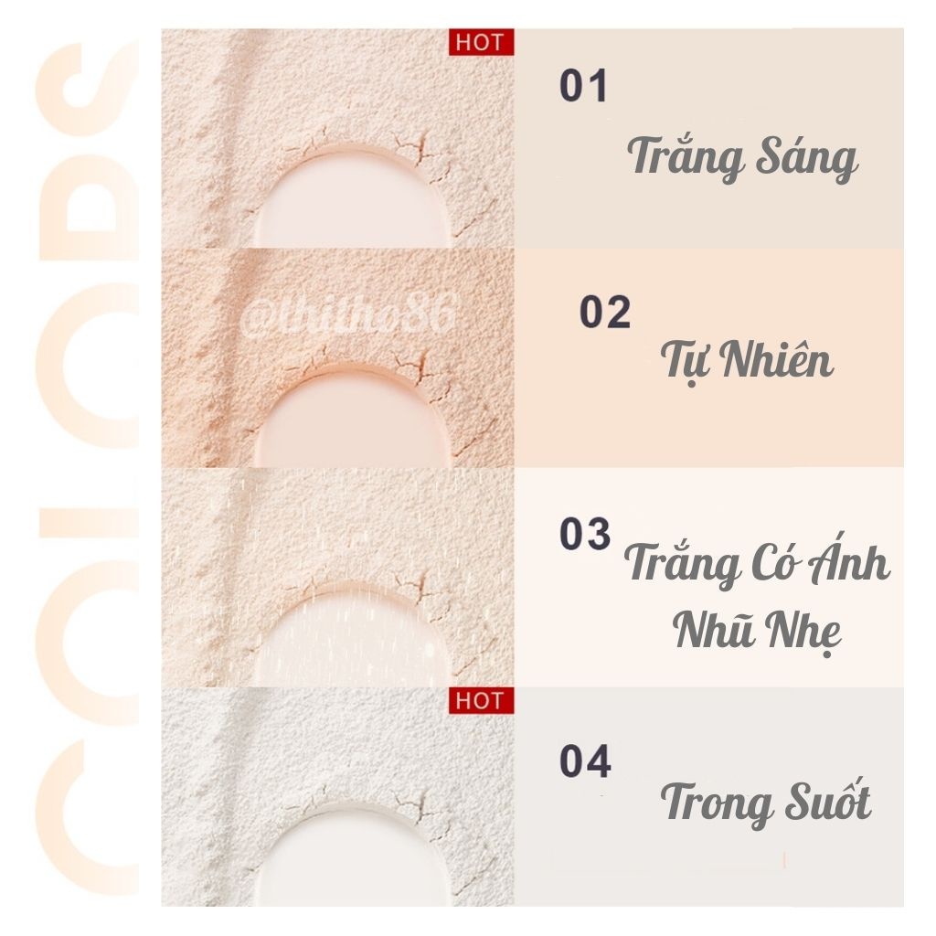 Phấn Phủ Bột Kiềm Dầu GOGO TALES Play Lotus GT278 - GOGOTALES