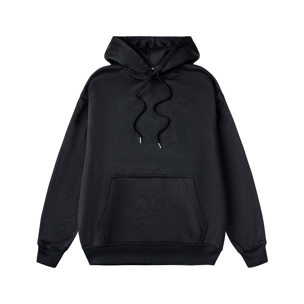 Áo khoác hoodie Local Brand Unisex nam nữ fom rộng TRƠN Màu Sắc Thanh Lịch Màu Trắng Đen Xám Xanh Rêu Nâu Cam Đất
