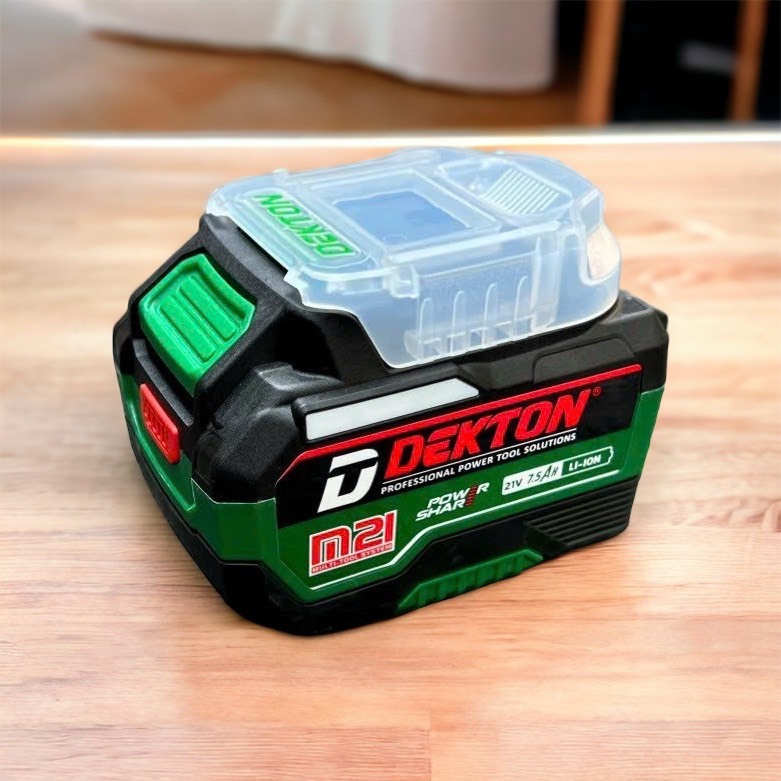 Pin DEKTON M21- B7500 PLUS Dung Lượng 7.5Ah Chân Pin Phổ Thông Makita
