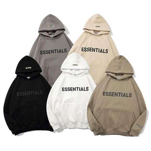 Áo Khoác Hoodie Essentials Nam Nữ Chất Nỉ Không Xù Dày Dặn Cao Cấp