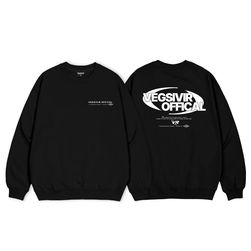 Áo sweater nỉ chân cua Vegsivir - GREAT