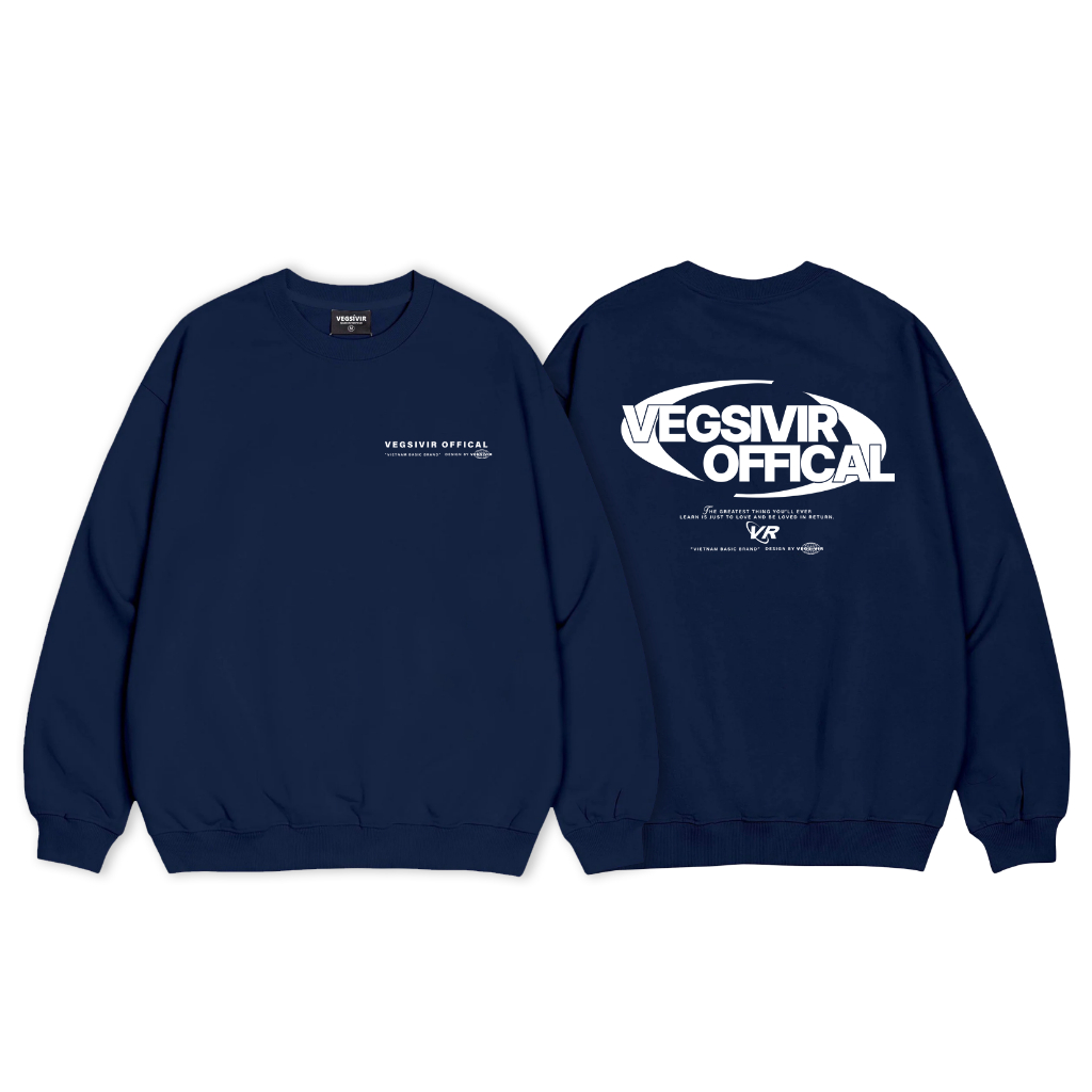 Áo sweater nỉ chân cua Vegsivir - GREAT