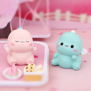 Set 6 con khủng long cao su bóp kêu chít chít dễ thương D68