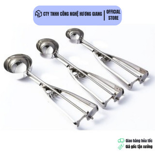  Dụng Cụ Múc Kem  Muỗng Xúc Kem Đa Năng Bằng Thép Không Gỉ 5cm - Hàng còn số lượng ít bán xã 