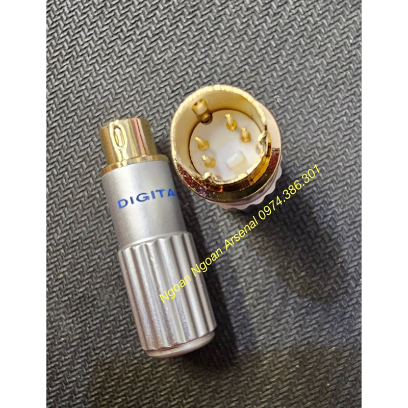 Jack rắc S video 4 chân Hàn hàng nhập khẩu chất lượng. Báo giá 1 cái
