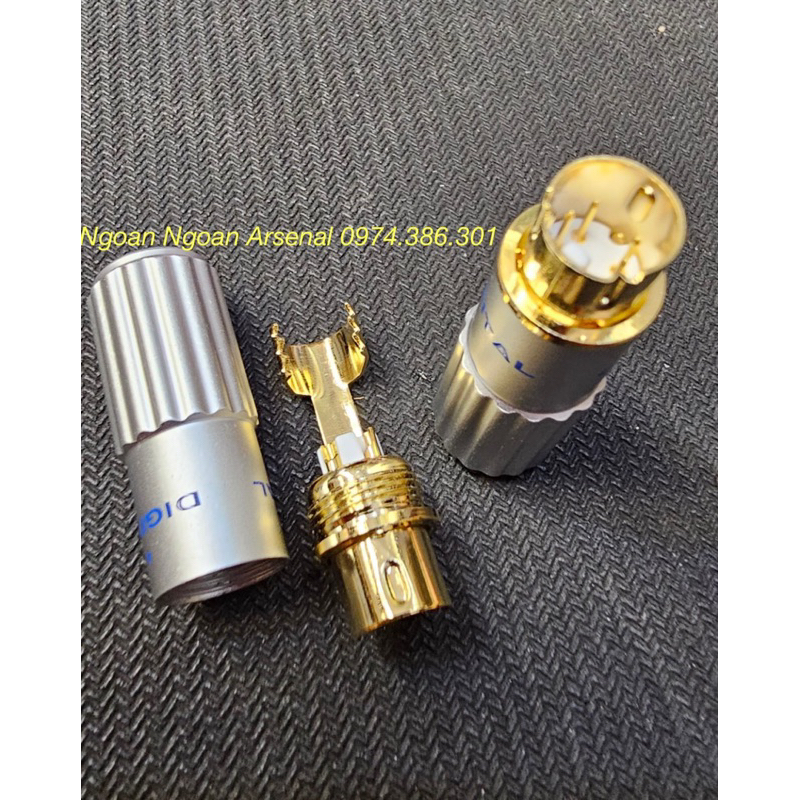 Jack rắc S video 4 chân Hàn hàng nhập khẩu chất lượng. Báo giá 1 cái