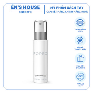 Xịt vệ sinh foreo 60ml| chuyên dụng cho các loại máy rửa mặt, massage, bàn chải foreo