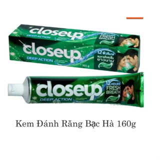 Kem Đánh Răng CLOSE UP 160g Thái Lan Trắng Sáng Răng , Hơi Thở Thơm Mát