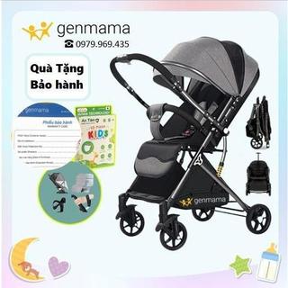 Xe đẩy 2 chiều 3 tư thế gấp gọn, siêu nhẹ. Xe đẩy có tay kéo xe không cần xách, có bánh xe và khung giảm sóc GM-XE04