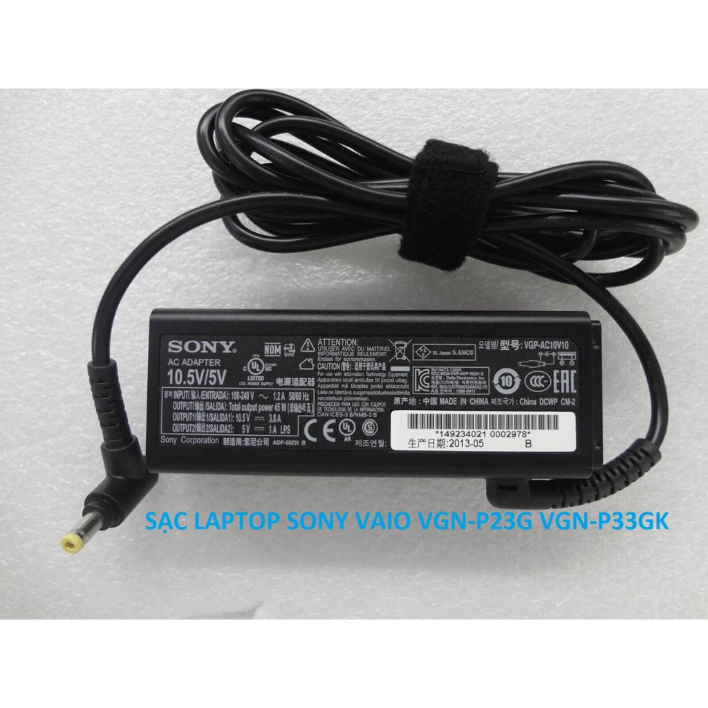 SẠC LAPTOP SONY VAIO VGN-P23G VGN-P33GK