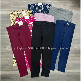 Quần legging dư xịn bé gái đại 4y-16y